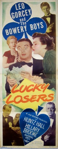 Bowery Boys Lucky Losers Movie Poster Insert – Vintage Poster Masterpieces