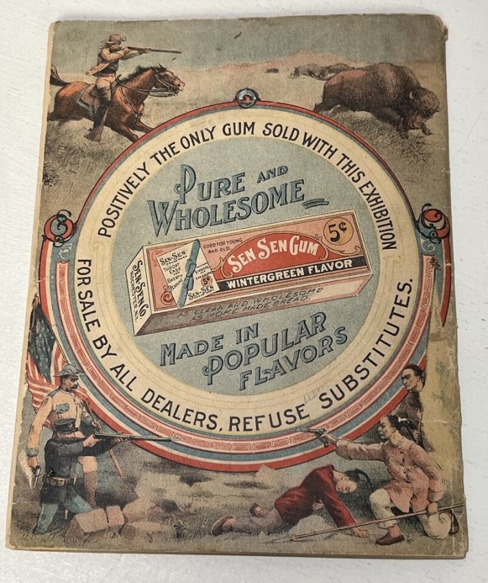 Buffalo Bill's Wild West Official Show Program Rare Providence History 1902 B