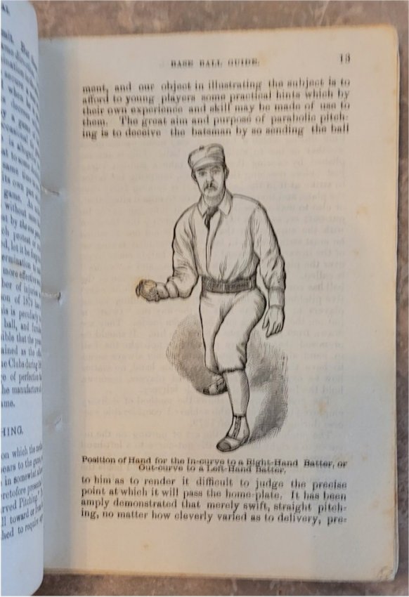 Spalding Base Ball Guide Original Vintage Antique 19th Century