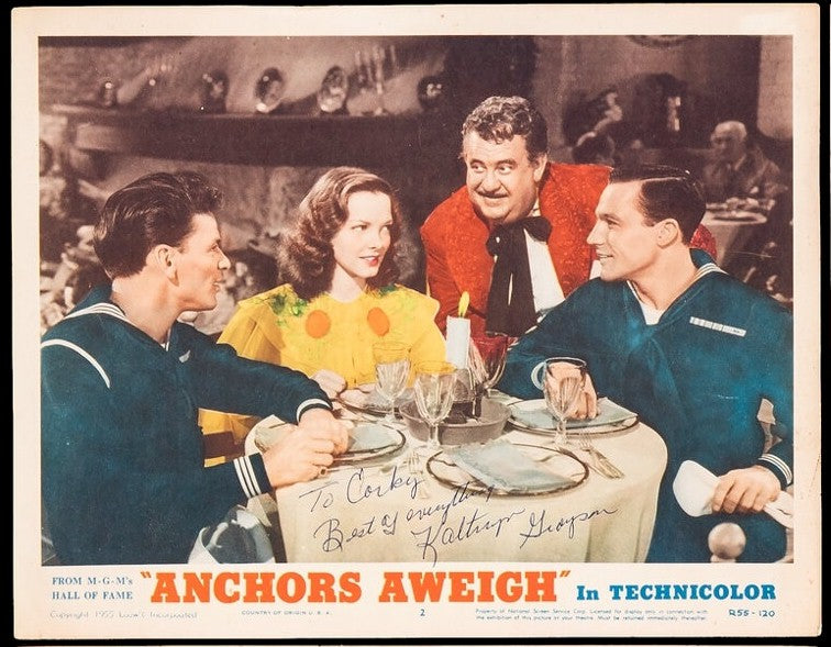 Anchors Aweigh Frank Sinatra Original Lobby Card 55-2