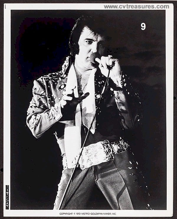 Elvis on Tour Original Vintage Photo Still Elvis Presley 1972 9