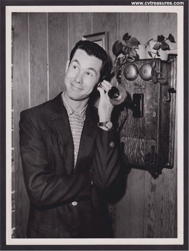 Johnny Carson Early Original Vintage Photo Picture