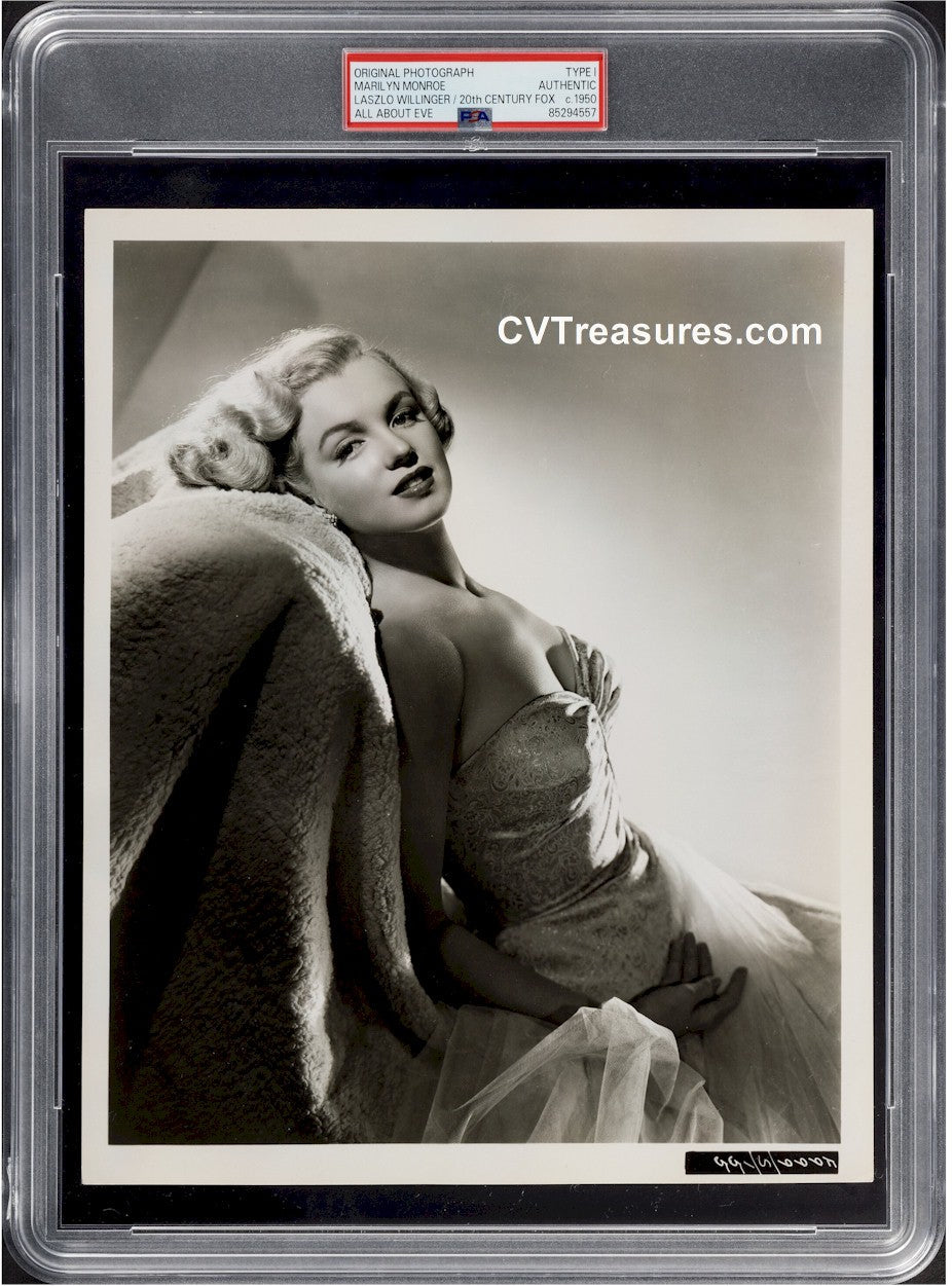 Marilyn Monroe Stunning Authentic Original Vintage Type 1 Historic Photograph PSA Guaranteed Authentic