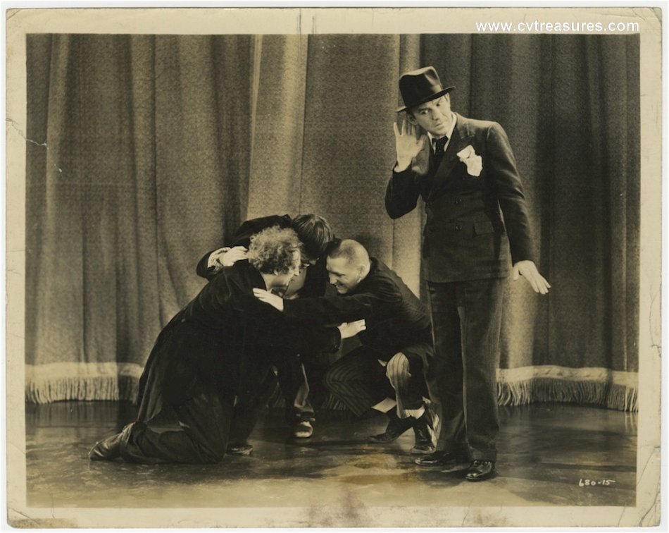 PLANE NUTS Three Stooges Ted Healy Original Vintage Photo