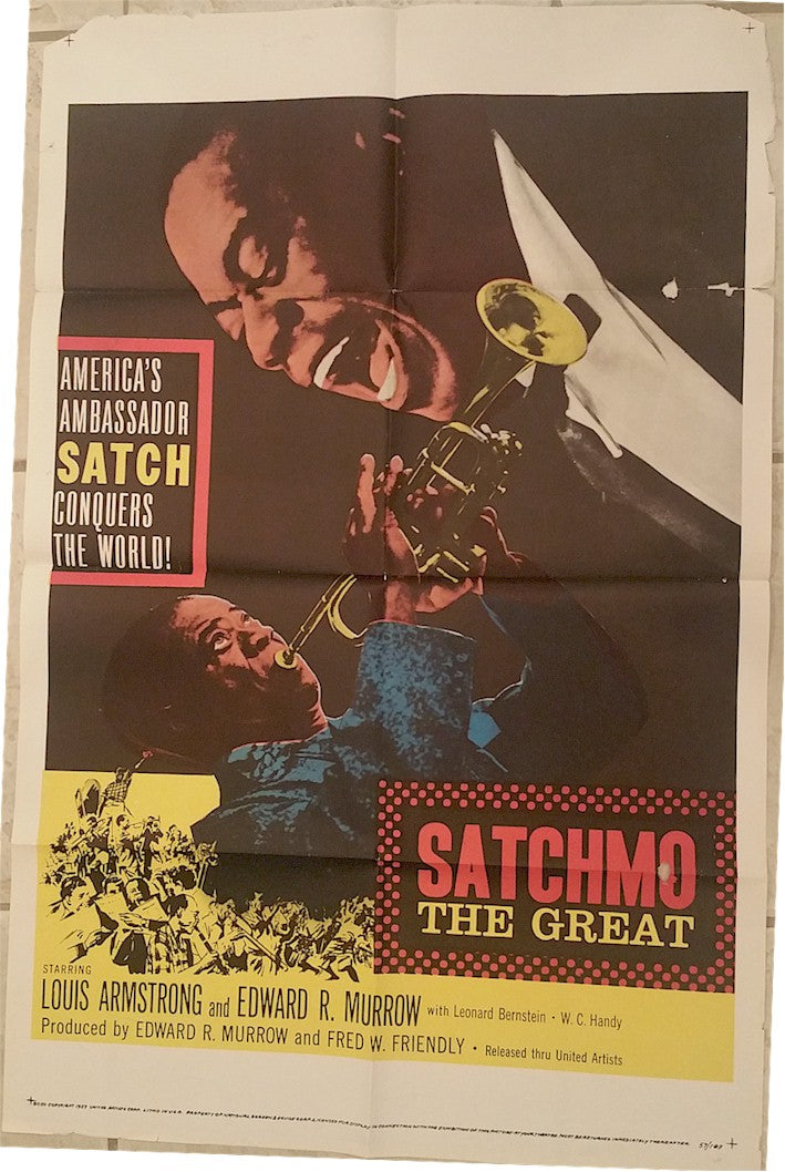 Satchmo the Great - Louis Armstrong, 1957 one sheet