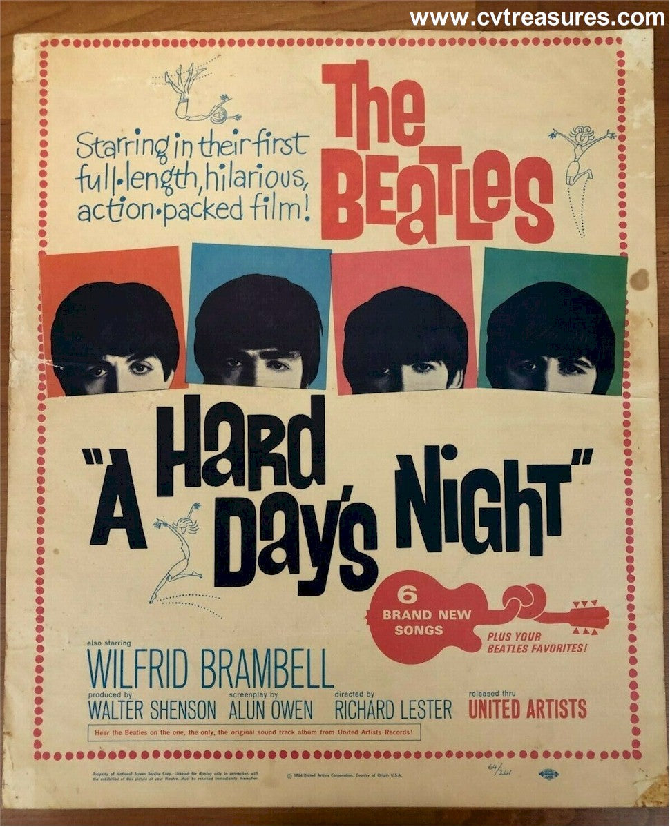 Beatles original vintage memorabilia collectibles pictures movie ...