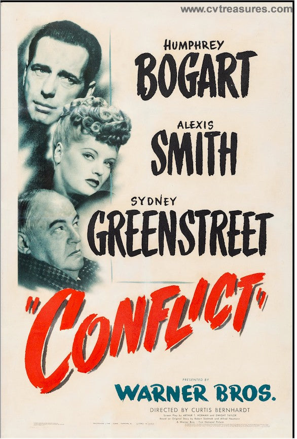 Conflict Original Vintage One Sheet movie poster – Vintage Poster ...