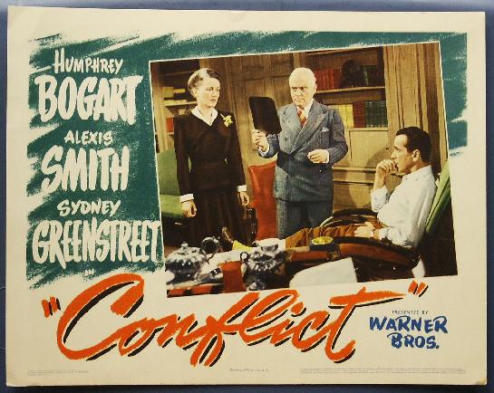 Conflict 1945 Humphrey Bogart Lobby Card 2 – Vintage Poster Masterpieces