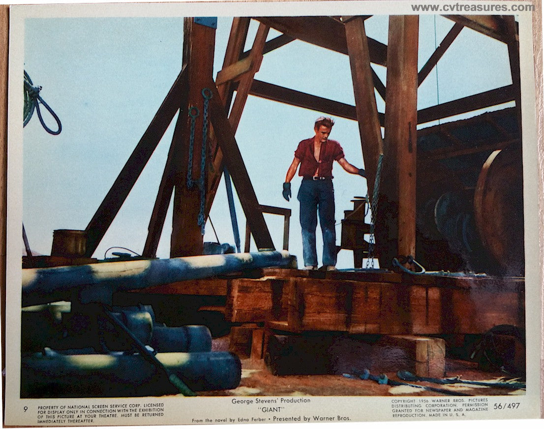 Giant James Dean Elizabeth Taylor Original Vintage Still Photo 4