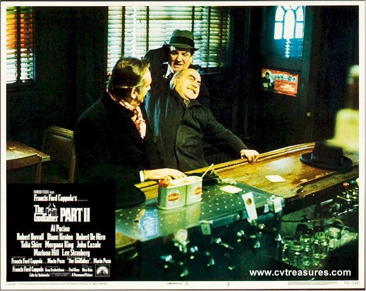 Godfather 2 vintage movie poster lobby card 1974 choke