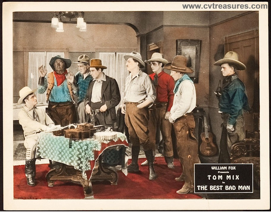 Best Bad Man original vintage lobby card Tom Mix 1925 2