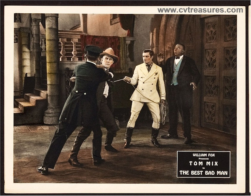 Best Bad Man original vintage lobby card Tom Mix 1925 3