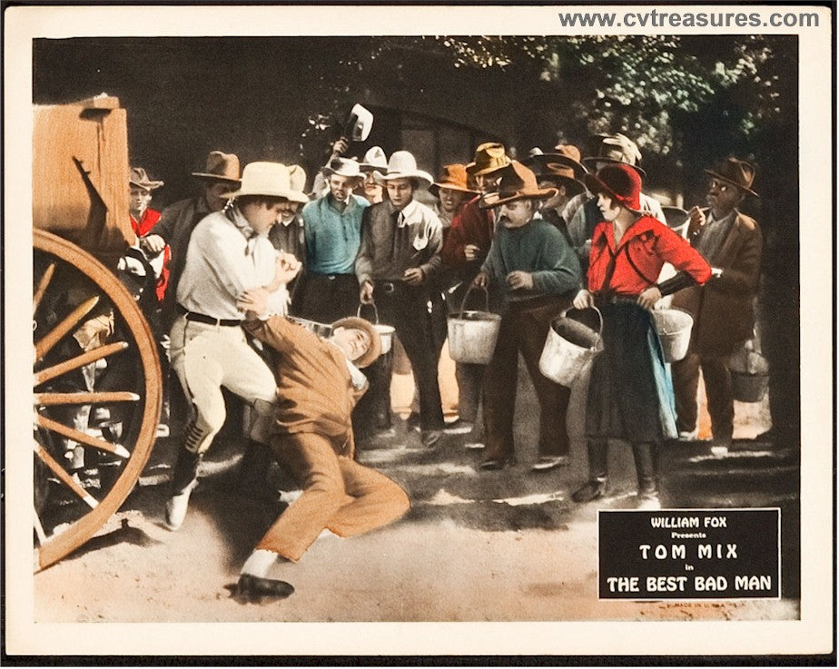 Best Bad Man original vintage lobby card Tom Mix 1925