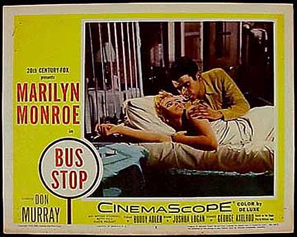 Bus Stop, 1956, Marilyn Monroe, Lobby Card