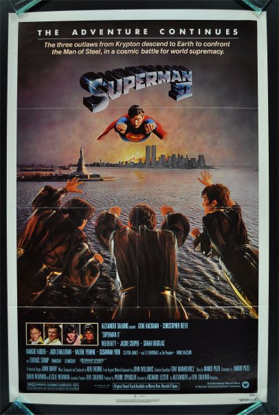 Superman II, Chirstopher Reeves, 1978 one sheet – Vintage Poster ...